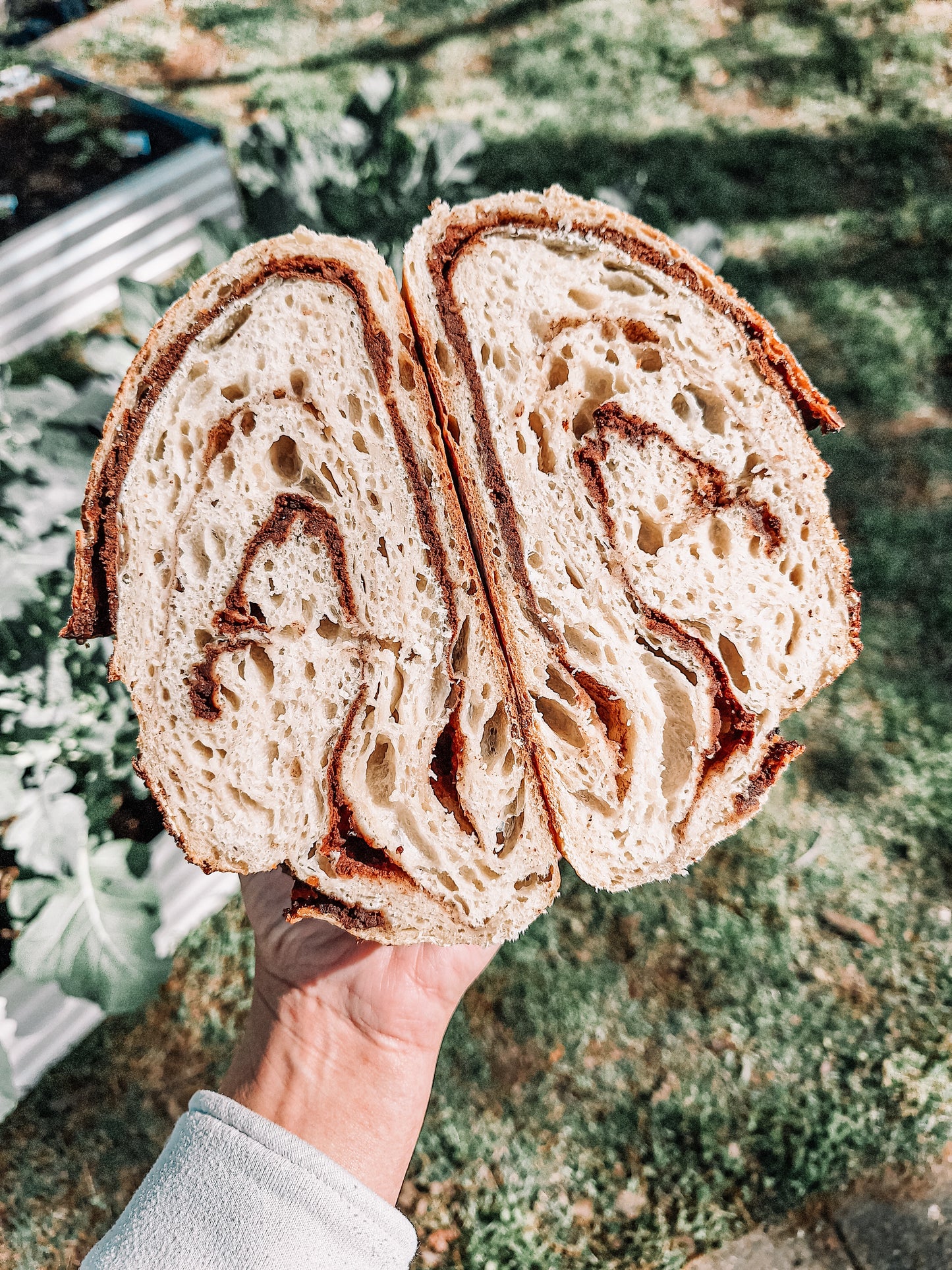 Brown Sugar Swirl Sourdough Boule
