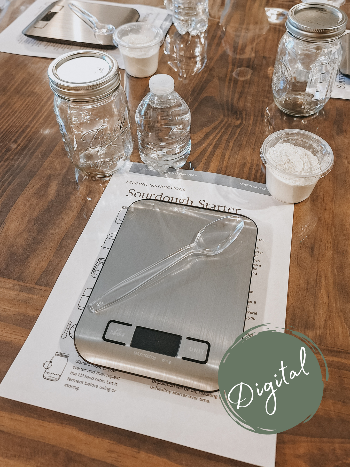 Sourdough Starter Feeding Instructions-DIGITAL