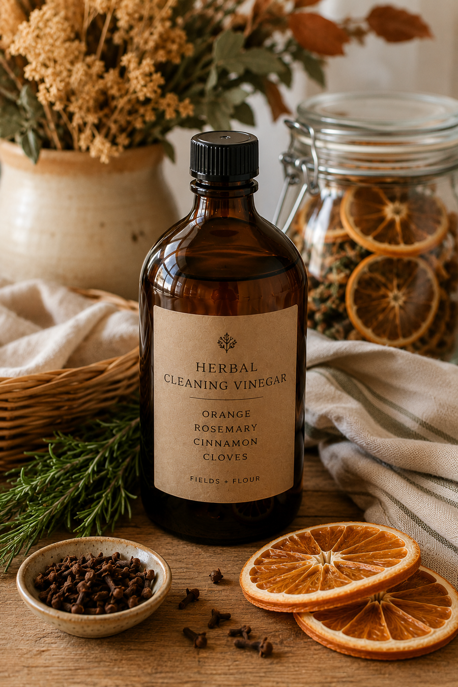 Herbal Cleaning Vinegar