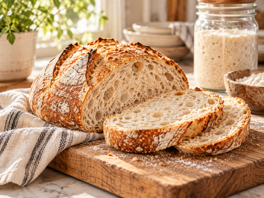 Original Sourdough Boule: A Crusty, Simple Loaf