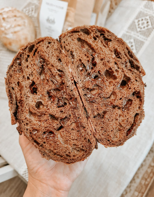 Chocolate Chip Sourdough Boule