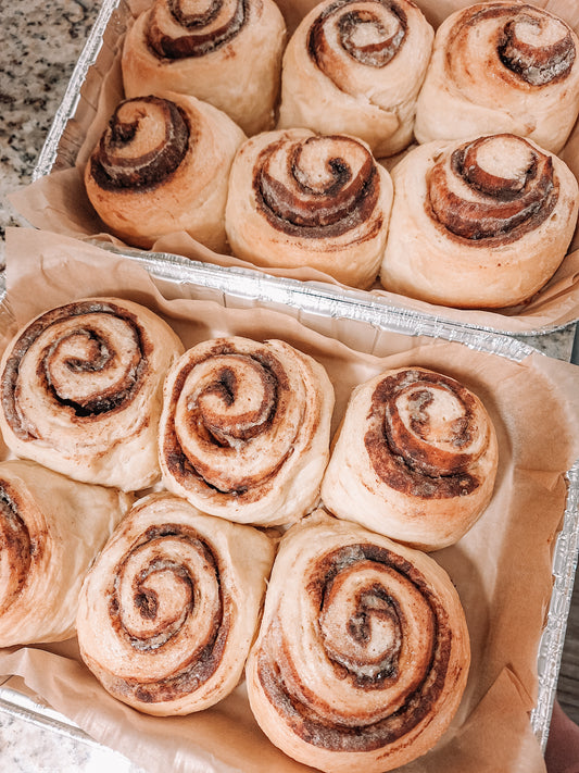 JUMBO Cinnamon Rolls (6)