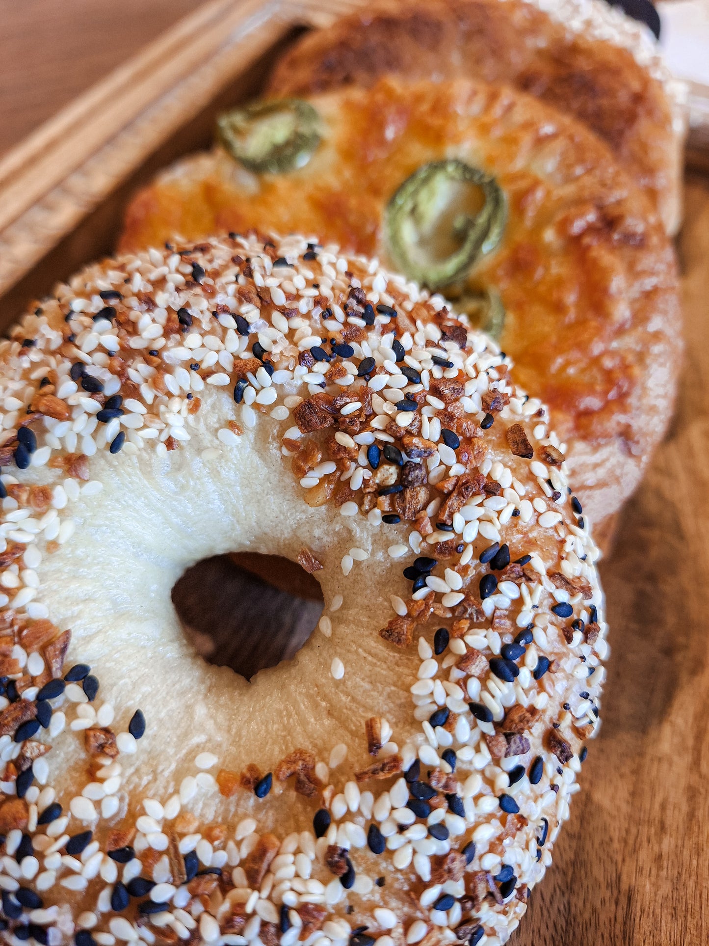 Everything Sourdough Bagels (4)