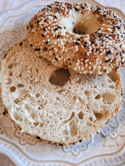 Everything Sourdough Bagels (4)