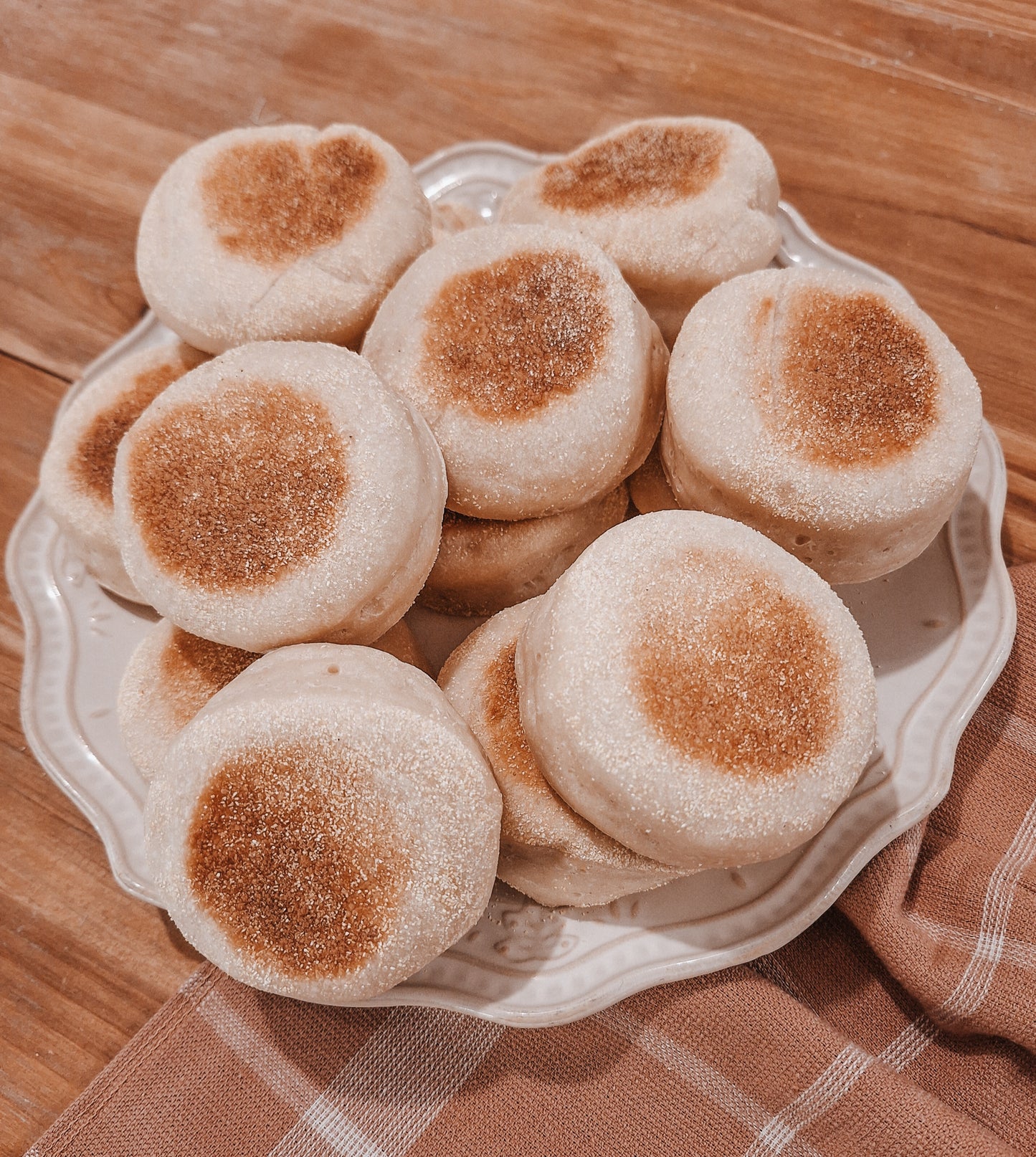 Sourdough English Muffins (6)