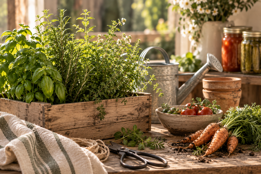 GARDEN + PRESERVE